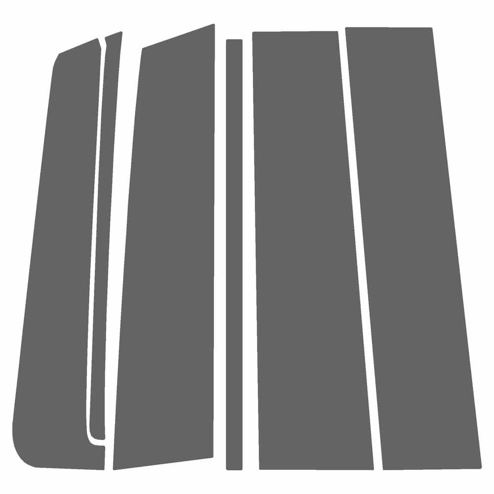 Vicrez Paint Protection PPF Pre-Cut Door, B Pillar Passenger vpp162714 for GMC Yukon SUV 2025-2026