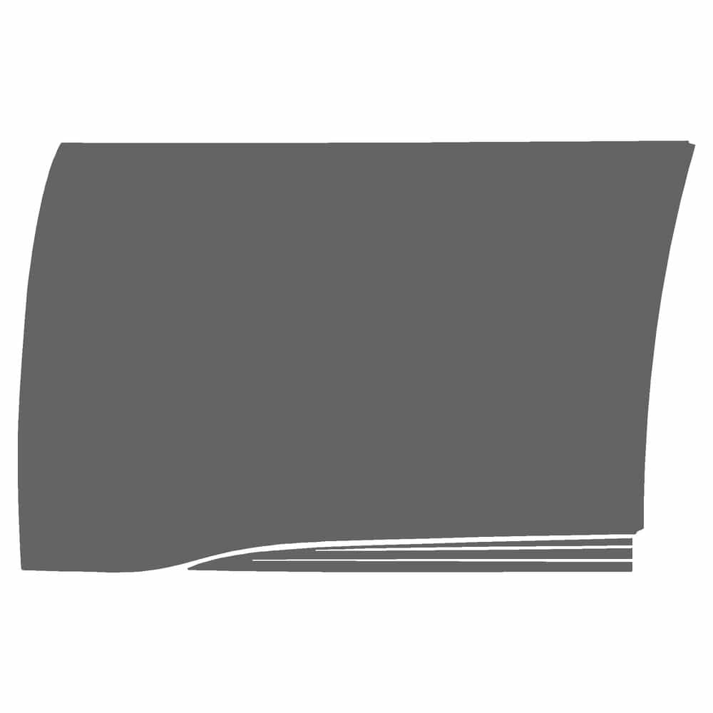 Vicrez Paint Protection PPF Pre-Cut Door, Front Driver vpp108263 for Audi Q8 e-tron SUV 2024
