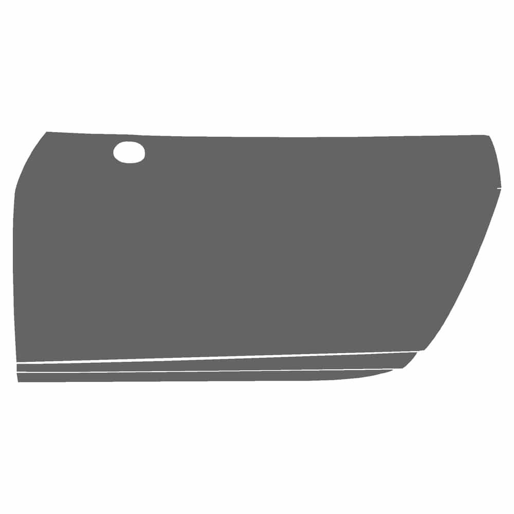 Vicrez Paint Protection PPF Pre-Cut Door, Front Driver vpp125665 for Bentley Continental GTC Convertible 2016-2018