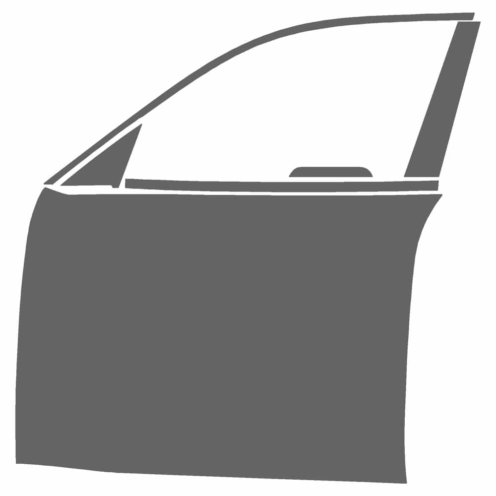 Vicrez Paint Protection PPF Pre-Cut Door, Front Driver vpp121179 for BMW X3 SUV 2025-2026