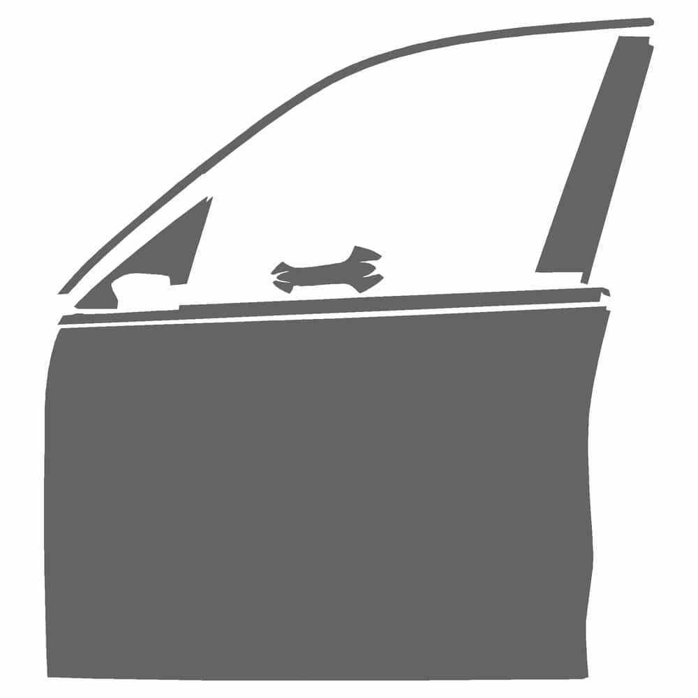 Vicrez Paint Protection PPF Pre-Cut Door, Front Driver vpp124326 for BMW X7 SUV 2023-2026