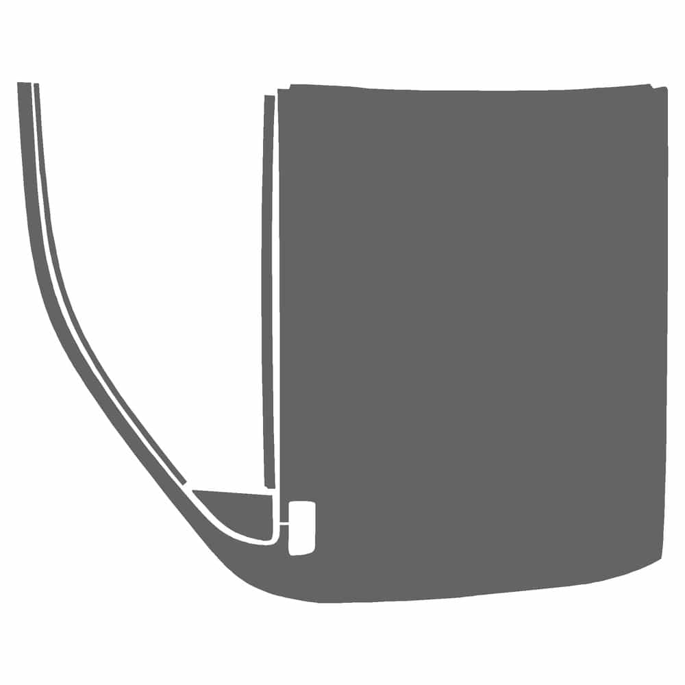 Vicrez Paint Protection PPF Pre-Cut Door, Front Driver vpp140407 for Chevrolet Tahoe SUV 2021-2024