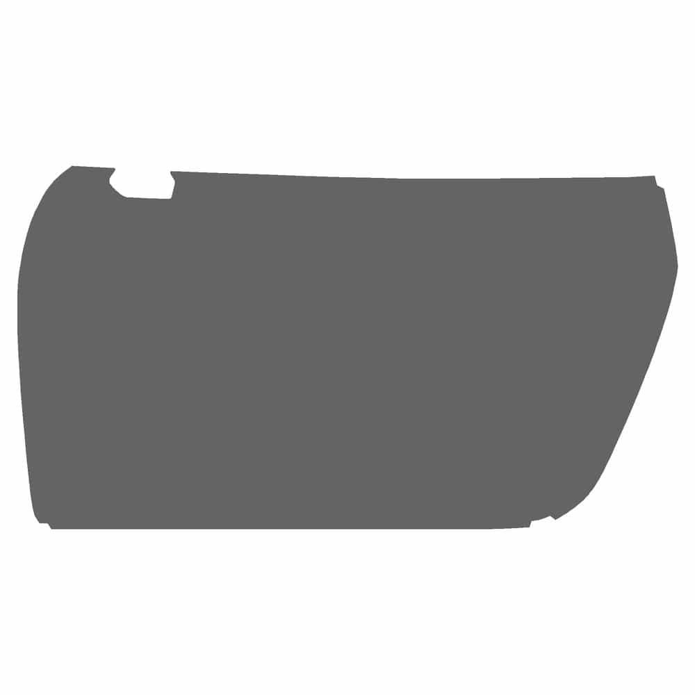 Vicrez Paint Protection PPF Pre-Cut Door, Front Driver vpp154818 for Ford Mustang Coupe 2024-2026