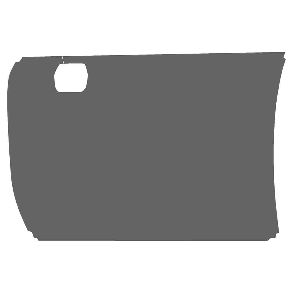 Vicrez Paint Protection PPF Pre-Cut Door, Front Driver vpp159267 for GMC Hummer EV SUV 2024-2026