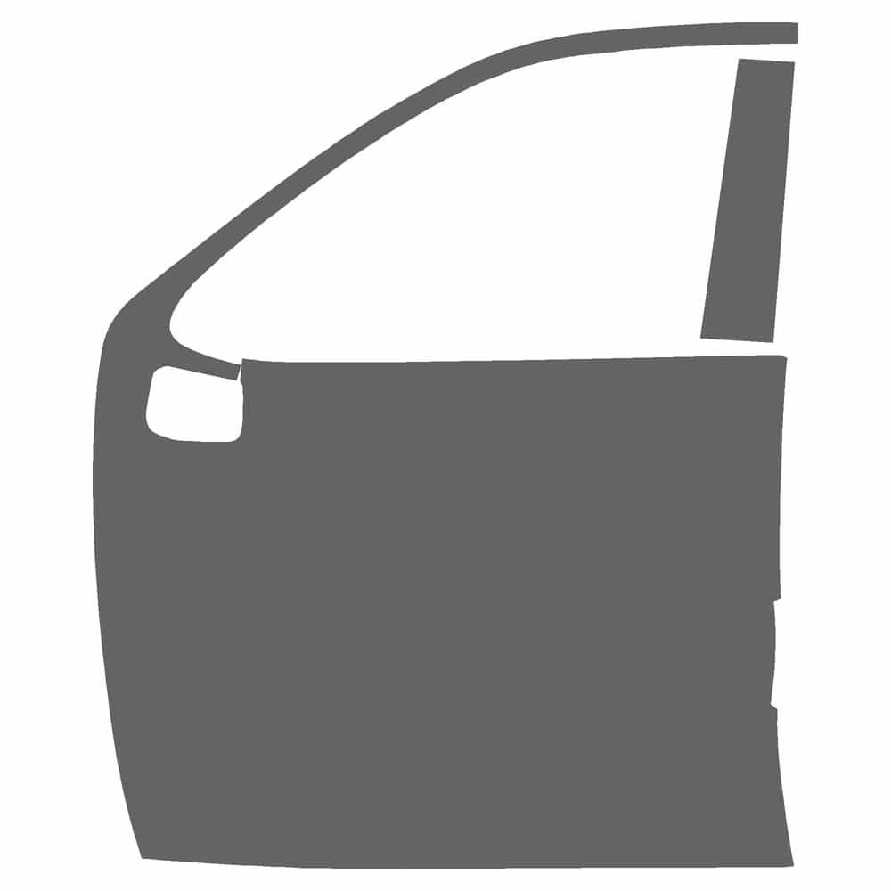 Vicrez Paint Protection PPF Pre-Cut Door, Front Driver vpp161947 for GMC Sierra/Sierra Crew Pickup 2019-2022