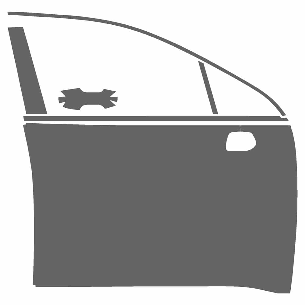 Vicrez Paint Protection PPF Pre-Cut Door, Front Driver vpp168493 for Honda Prologue SUV 2024-2026