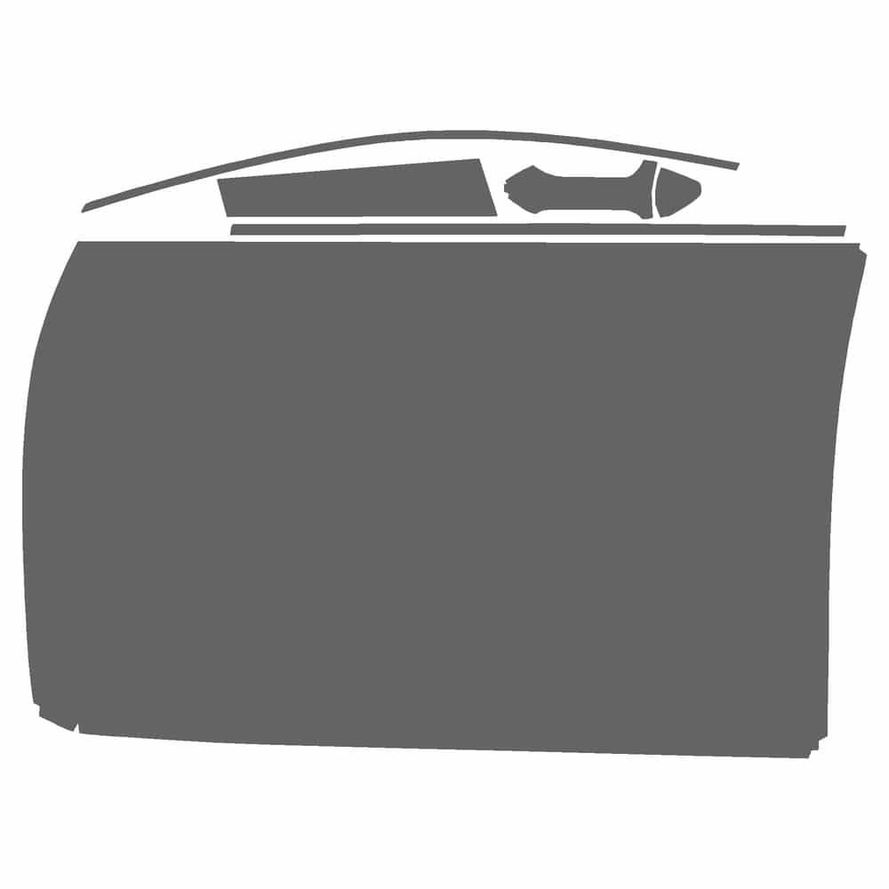 Vicrez Paint Protection PPF Pre-Cut Door, Front Driver vpp182135 for KIA K4 Sedan 2025-2026