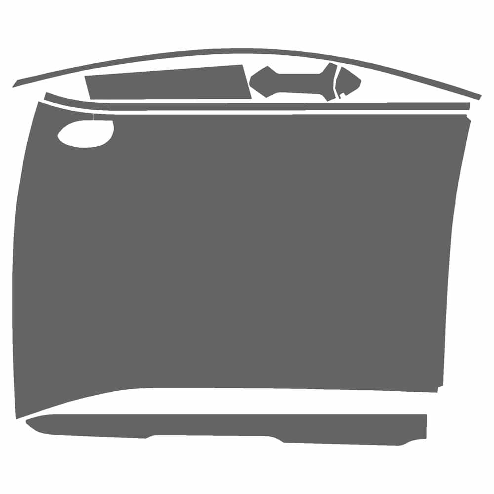 Vicrez Paint Protection PPF Pre-Cut Door, Front Driver vpp185902 for KIA Sportage SUV 2026