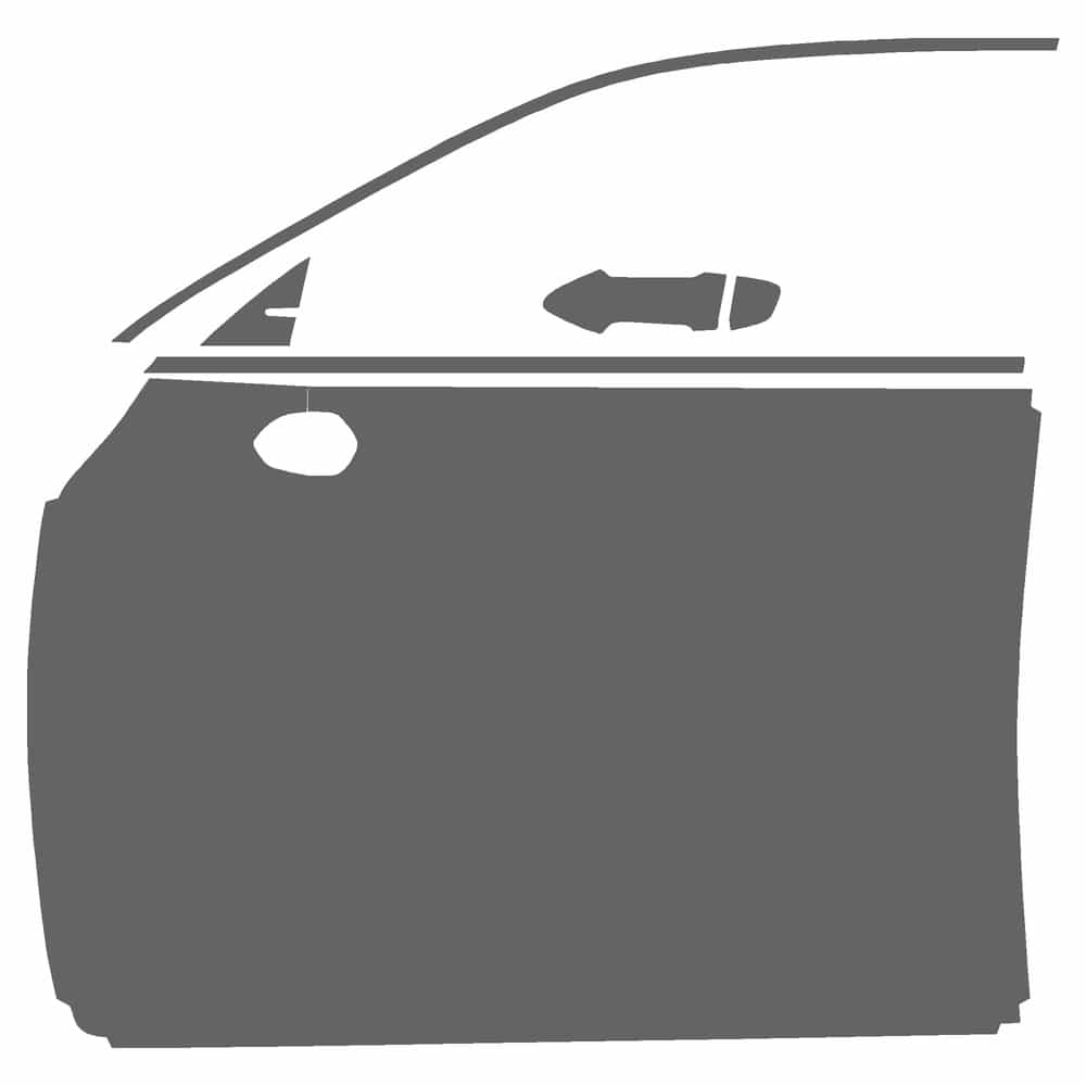 Vicrez Paint Protection PPF Pre-Cut Door, Front Driver vpp190116 for Lexus IS Sedan 2021-2025