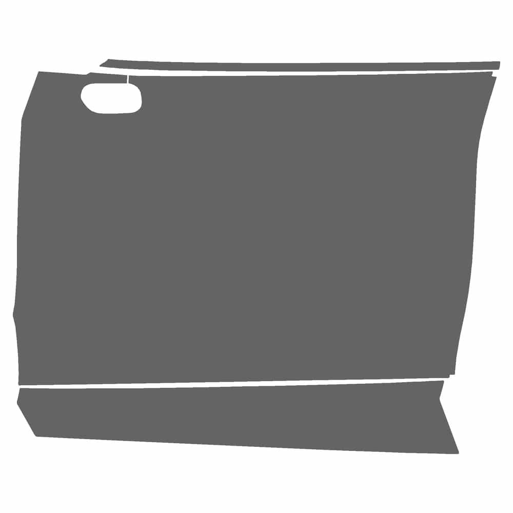 Vicrez Paint Protection PPF Pre-Cut Door, Front Driver vpp211819 for Nissan Ariya SUV 2023-2026