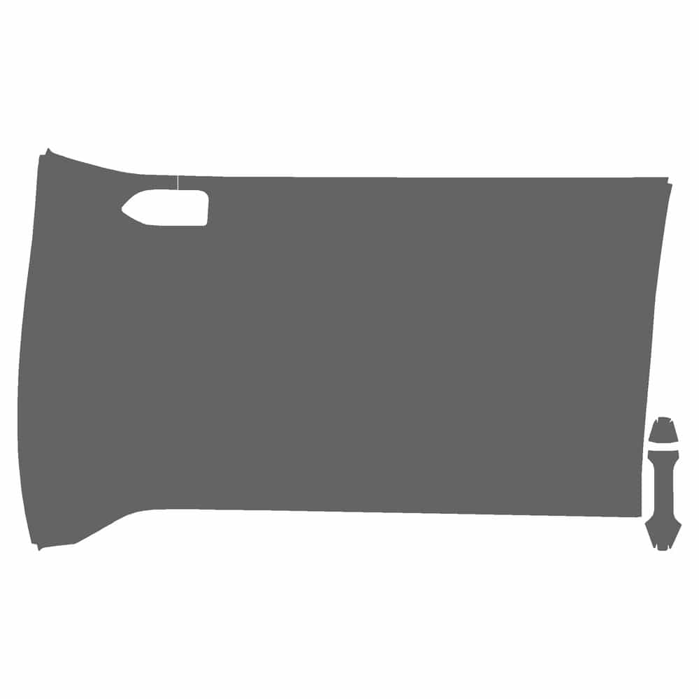 Vicrez Paint Protection PPF Pre-Cut Door, Front Driver vpp229647 for Subaru Outback SUV 2026