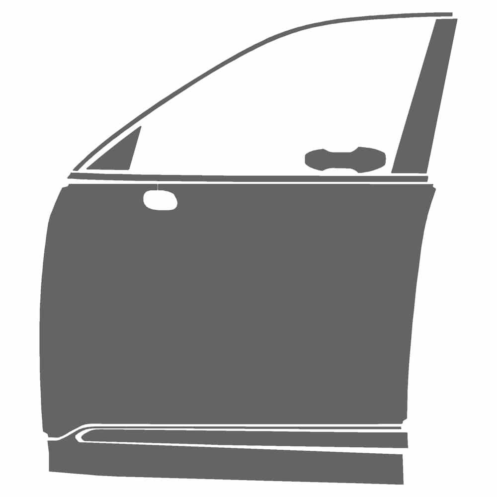 Vicrez Paint Protection PPF Pre-Cut Door, Front Driver vpp244441 for Volvo 2025.5 SUV 2025-2026