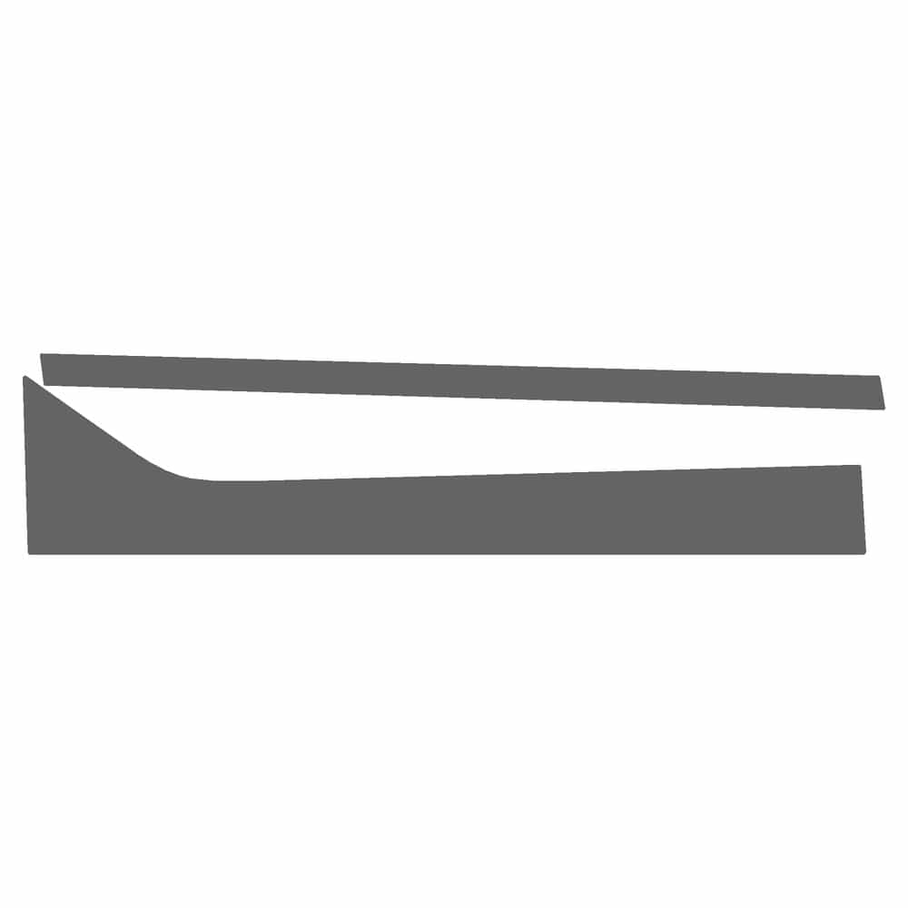 Vicrez Paint Protection PPF Pre-Cut Door, Front Panel Driver vpp124390 for BMW X7 SUV 2019-2022