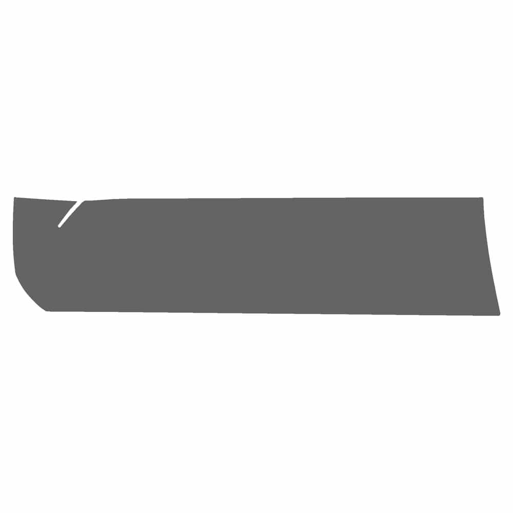 Vicrez Paint Protection PPF Pre-Cut Door, Front Panel Driver vpp237418 for Toyota Tacoma Crew Pickup 2016-2023
