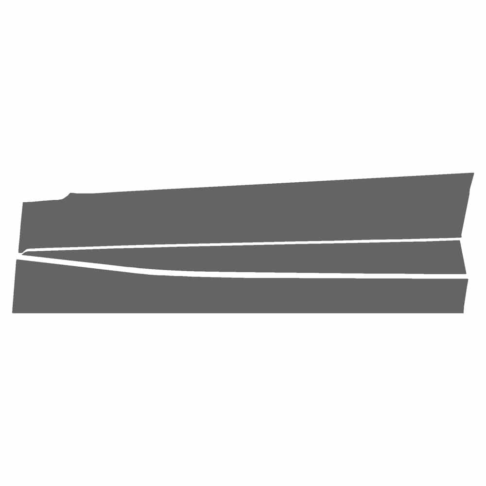 Vicrez Paint Protection PPF Pre-Cut Door, Front Panel Passenger vpp106783 for Audi Q4 SUV 2022-2026