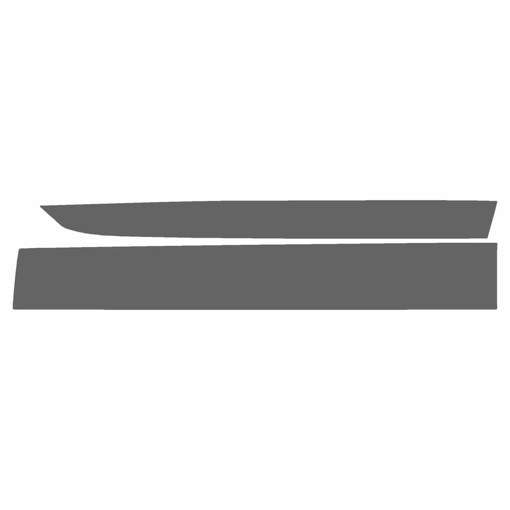 Vicrez Paint Protection PPF Pre-Cut Door, Front Panel Passenger vpp129521 for Cadillac XT4 SUV 2019-2023