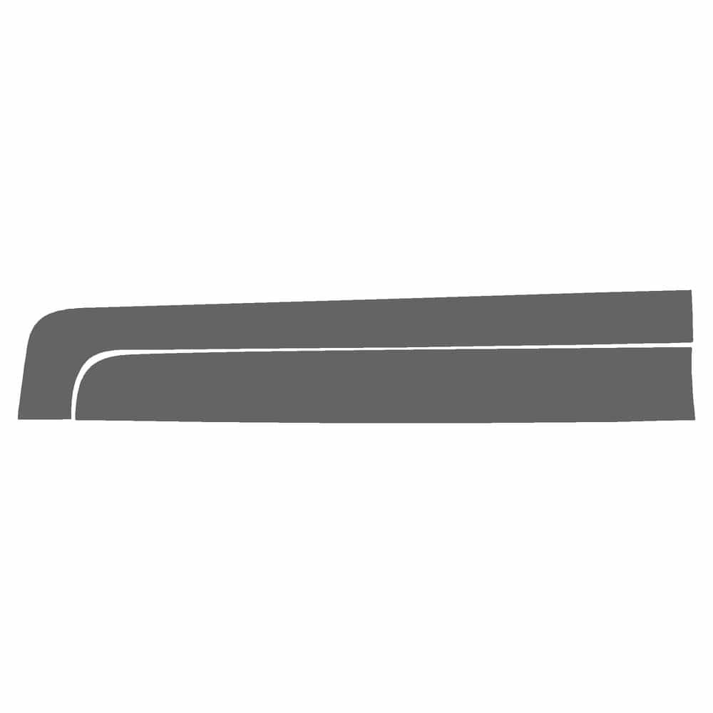 Vicrez Paint Protection PPF Pre-Cut Door, Front Panel Passenger vpp146680 for Fiat 500L SUV 2018-2020