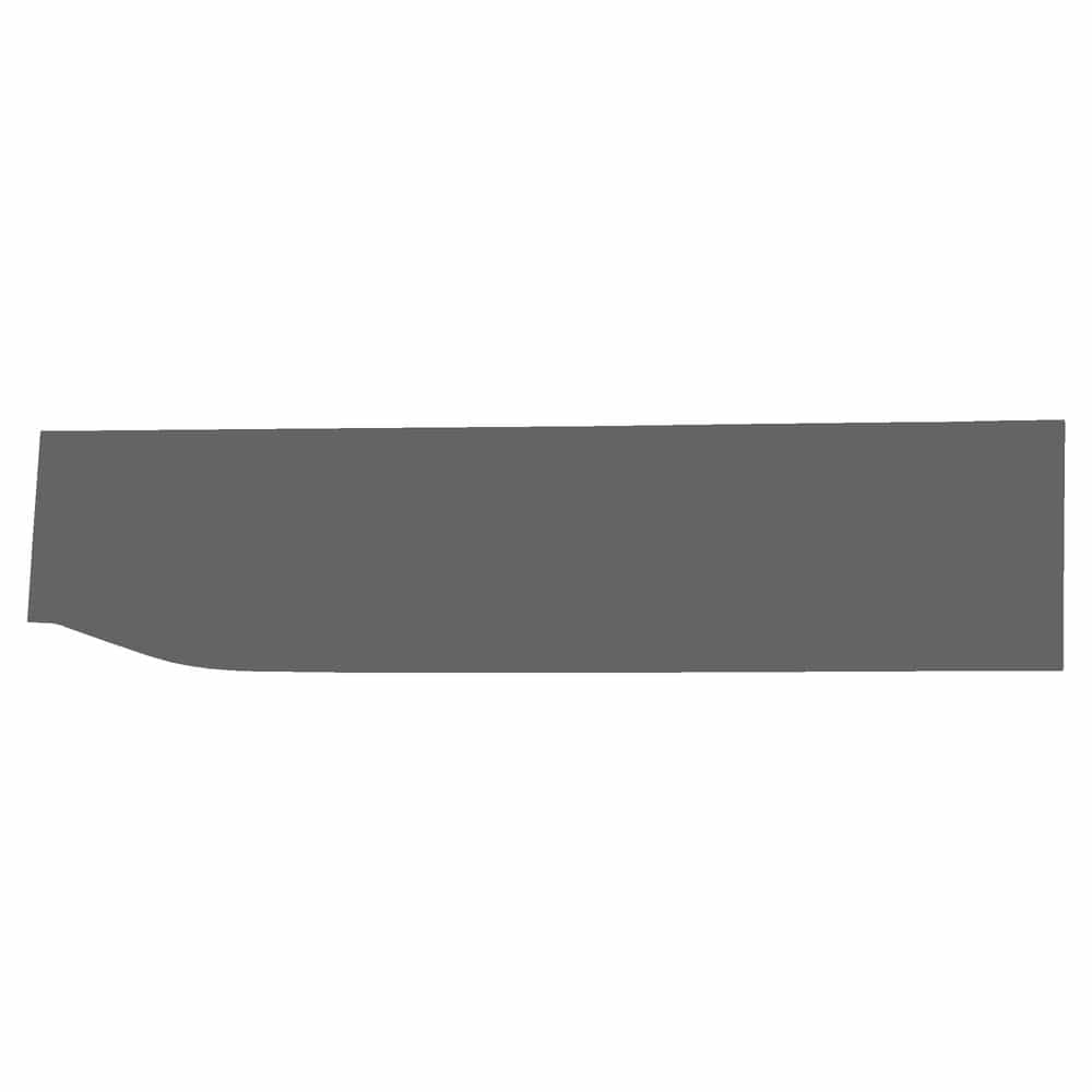 Vicrez Paint Protection PPF Pre-Cut Door, Front Panel Passenger vpp156389 for Ford Shelby Pickup 2021-2023