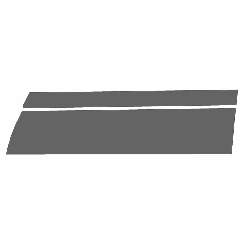 Vicrez Paint Protection PPF Pre-Cut Door, Front Panel Passenger vpp159272 for GMC Hummer EV SUV 2024-2026
