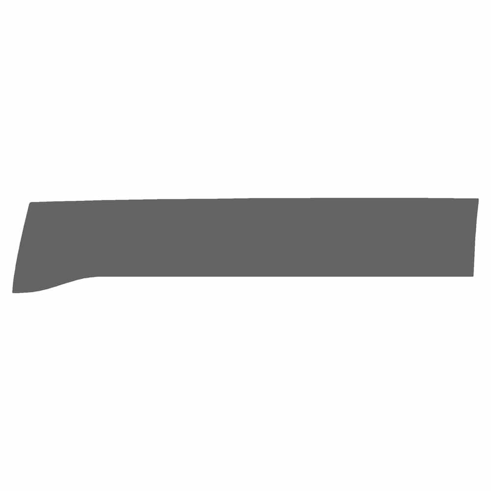 Vicrez Paint Protection PPF Pre-Cut Door, Front Panel Passenger vpp223563 for Ram 1500 Crew Pickup 2019-2024