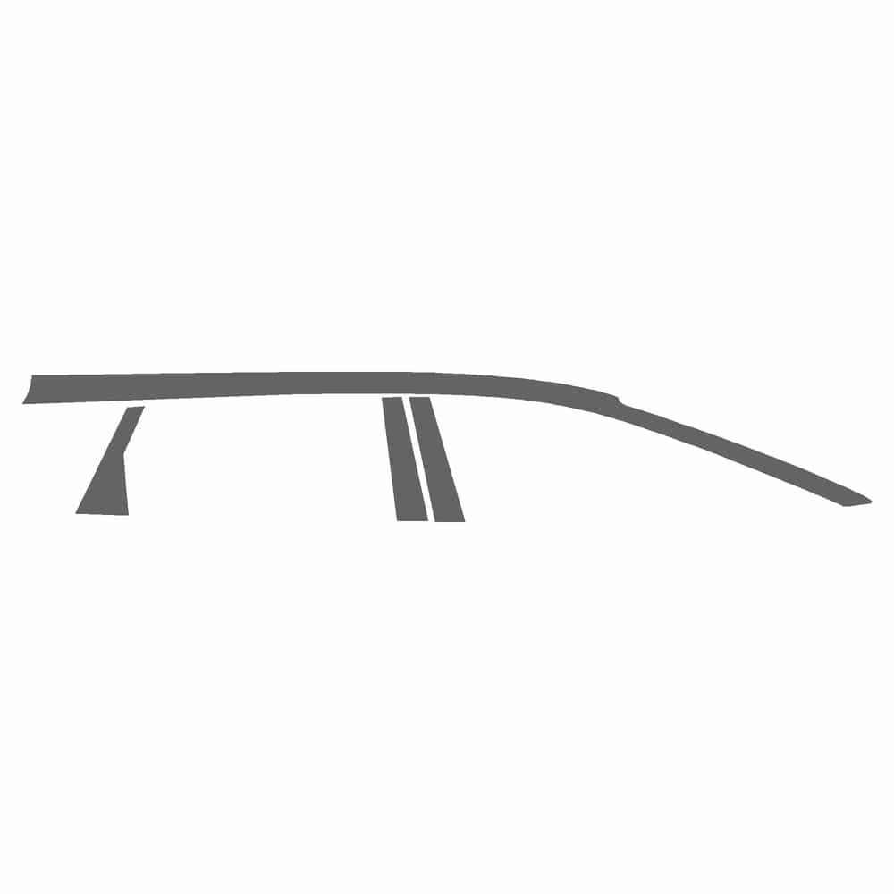 Vicrez Paint Protection PPF Pre-Cut Door, Pillar Passenger vpp106948 for Audi Q4 e-tron SUV 2022-2025