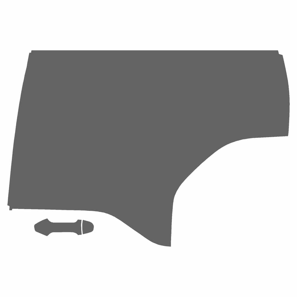 Vicrez Paint Protection PPF Pre-Cut Door, Rear Driver vpp227932 for Subaru Forester SUV 2026