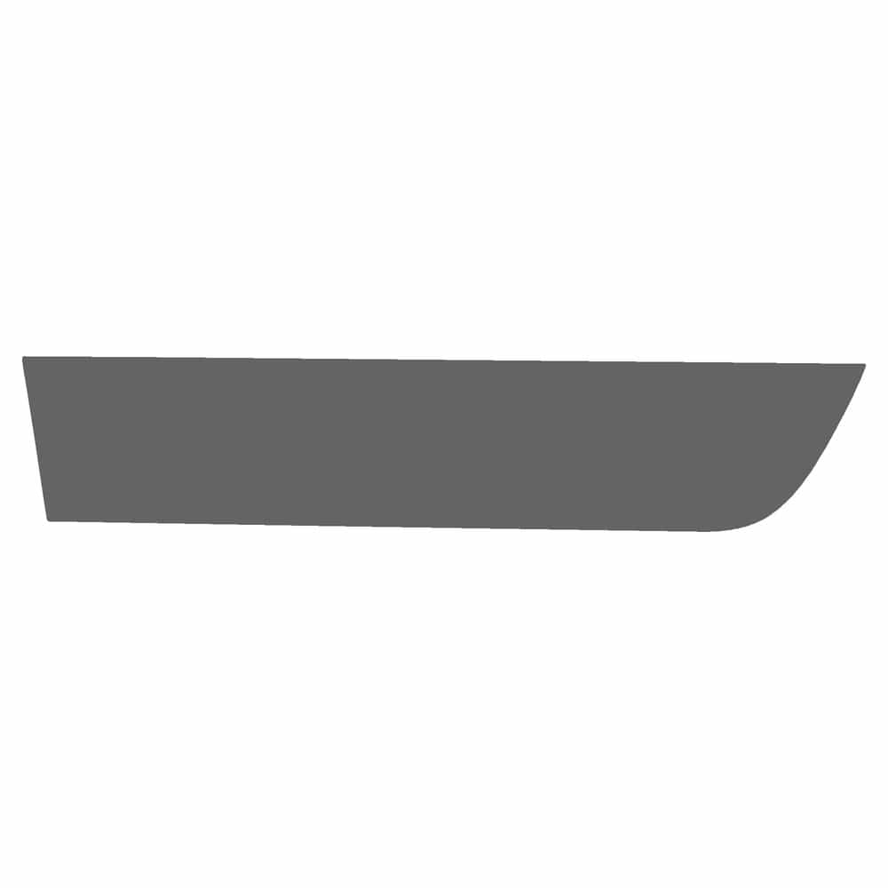 Vicrez Paint Protection PPF Pre-Cut Door, Rear Panel Driver vpp137177 for Chevrolet Silverado Crew Pickup 2020-2023