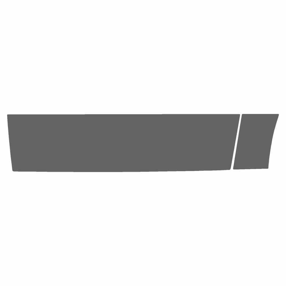 Vicrez Paint Protection PPF Pre-Cut Door, Rear Panel Driver vpp139727 for Chevrolet Suburban SUV 2021-2024