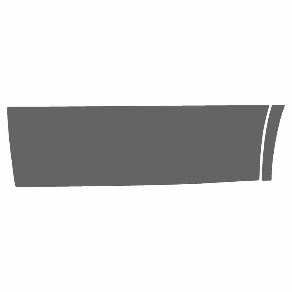 Vicrez Paint Protection PPF Pre-Cut Door, Rear Panel Driver vpp140391 for Chevrolet Tahoe SUV 2021-2024