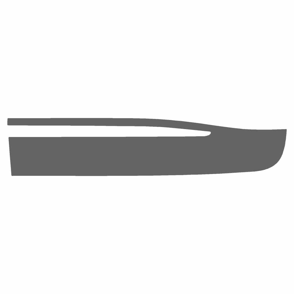 Vicrez Paint Protection PPF Pre-Cut Door, Rear Panel Driver vpp141278 for Chevrolet Traverse SUV 2022-2023