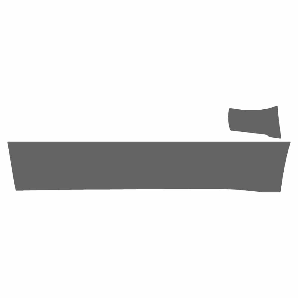Vicrez Paint Protection PPF Pre-Cut Door, Rear Panel Driver vpp144117 for Dodge Durango SUV 2021-2026