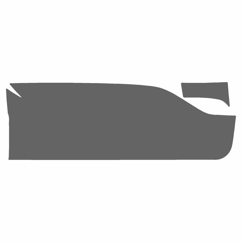 Vicrez Paint Protection PPF Pre-Cut Door, Rear Panel Driver vpp147952 for Ford Escape SUV 2023-2026