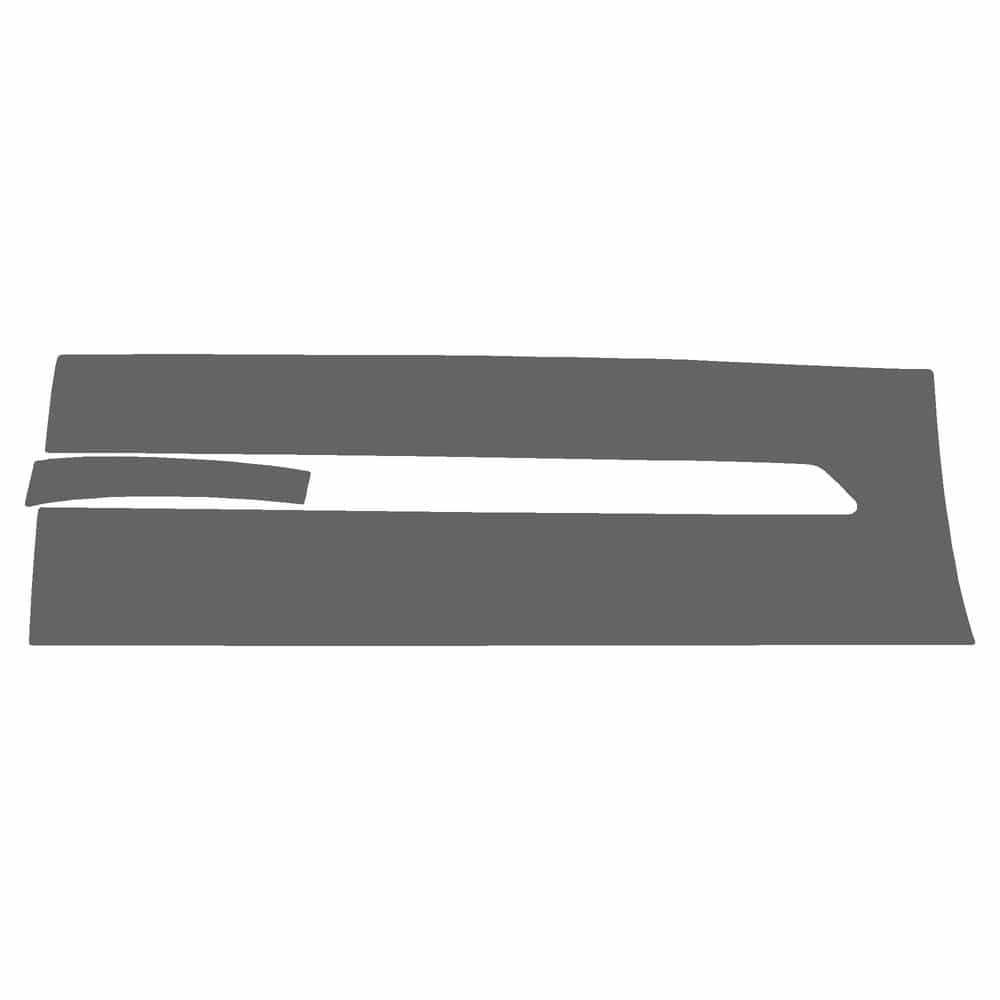 Vicrez Paint Protection PPF Pre-Cut Door, Rear Panel Passenger vpp162889 for GMC Yukon SUV 2025-2026
