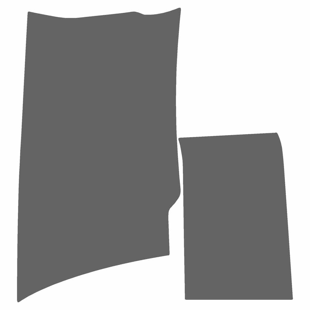 Vicrez Paint Protection PPF Pre-Cut Dually Fender, Passenger vpp157681 for Ford SuperDuty Extd Pickup 2023-2026