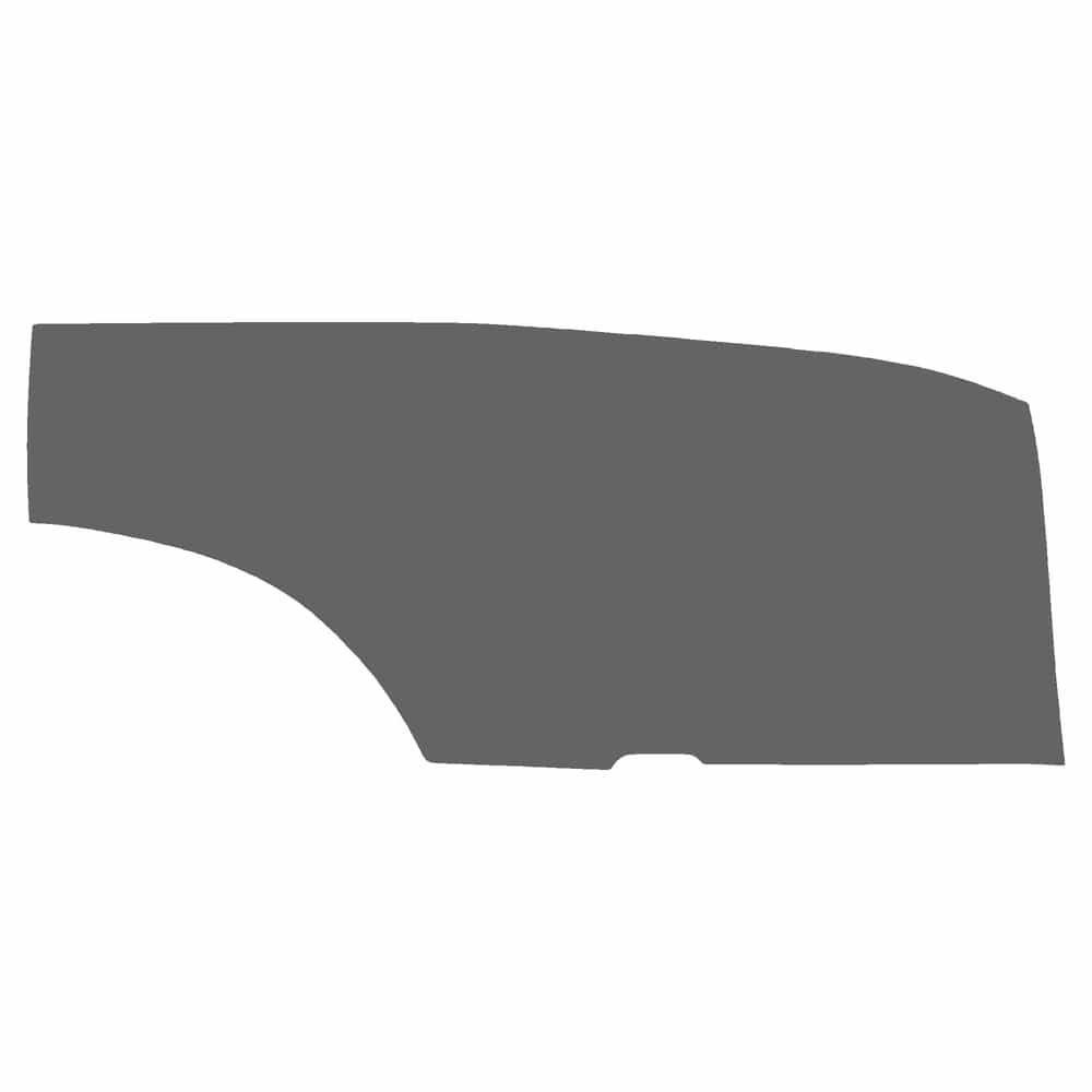 Vicrez Paint Protection PPF Pre-Cut Dually Fender, Passenger Upper vpp144745 for Dodge Ram Pickup 2003-2005