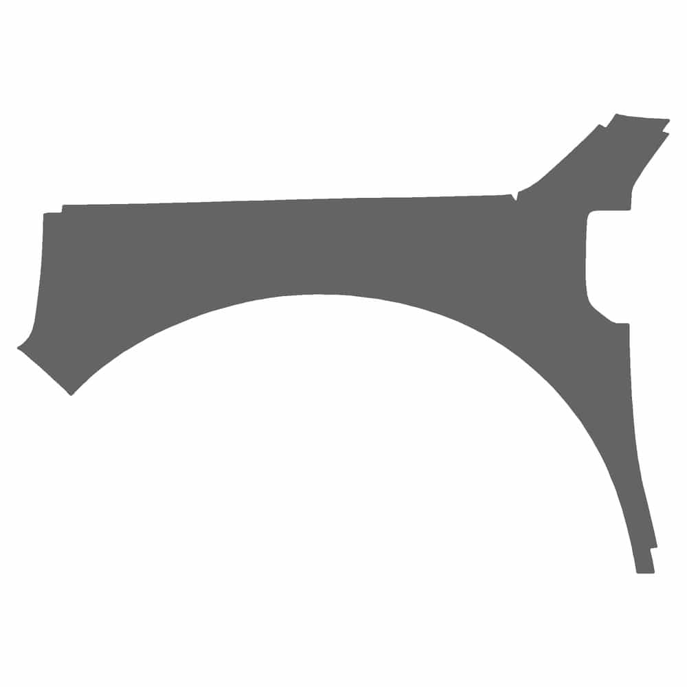 Vicrez Paint Protection PPF Pre-Cut Fender, Driver vpp147117 for Ford Bronco Sport SUV 2025-2026