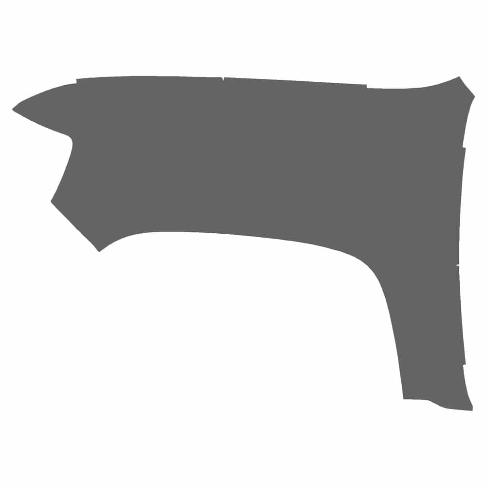 Vicrez Paint Protection PPF Pre-Cut Fender, Driver vpp158803 for GMC Canyon Extd Pickup 2015-2020