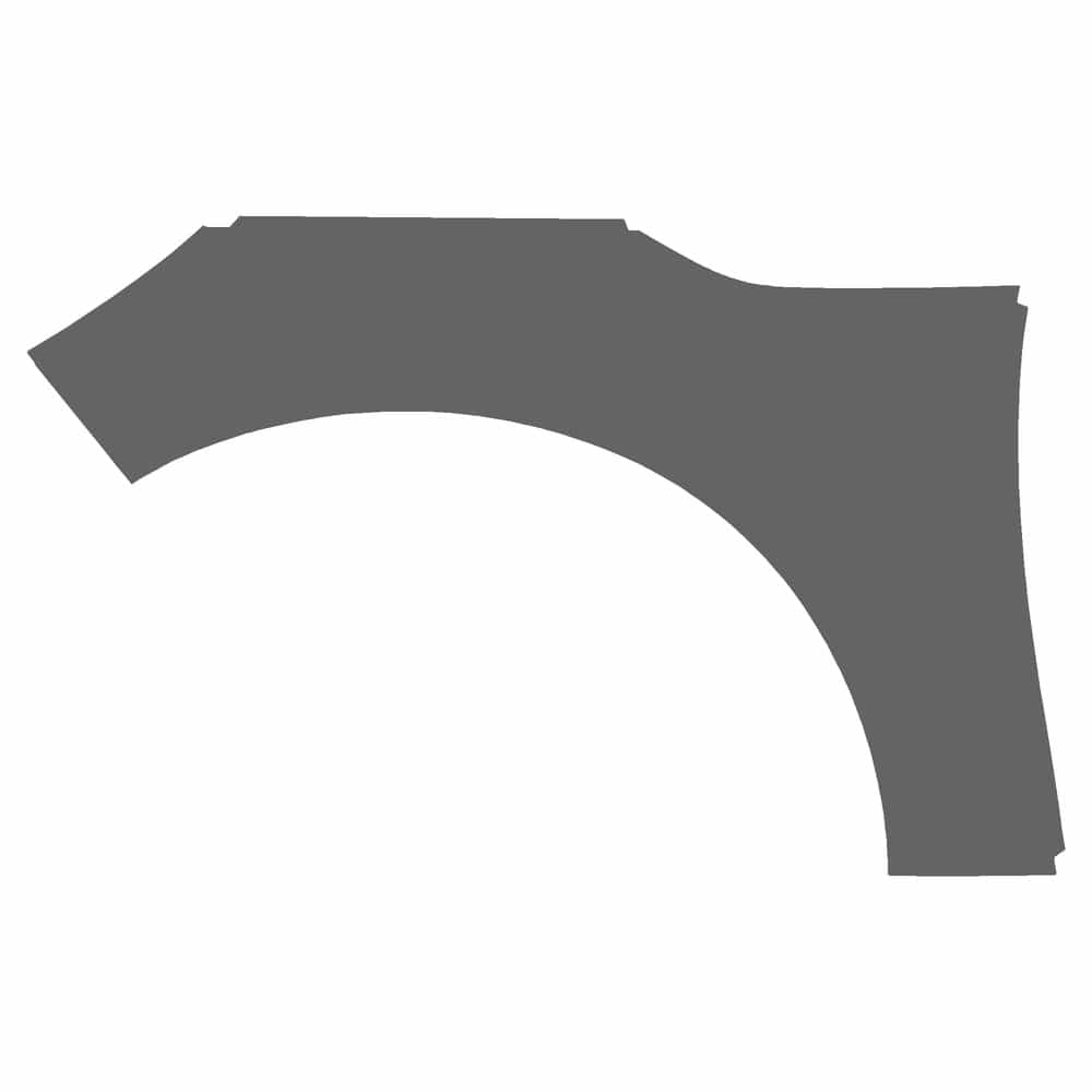 Vicrez Paint Protection PPF Pre-Cut Fender, Driver vpp193526 for Lincoln Aviator SUV 2025-2026