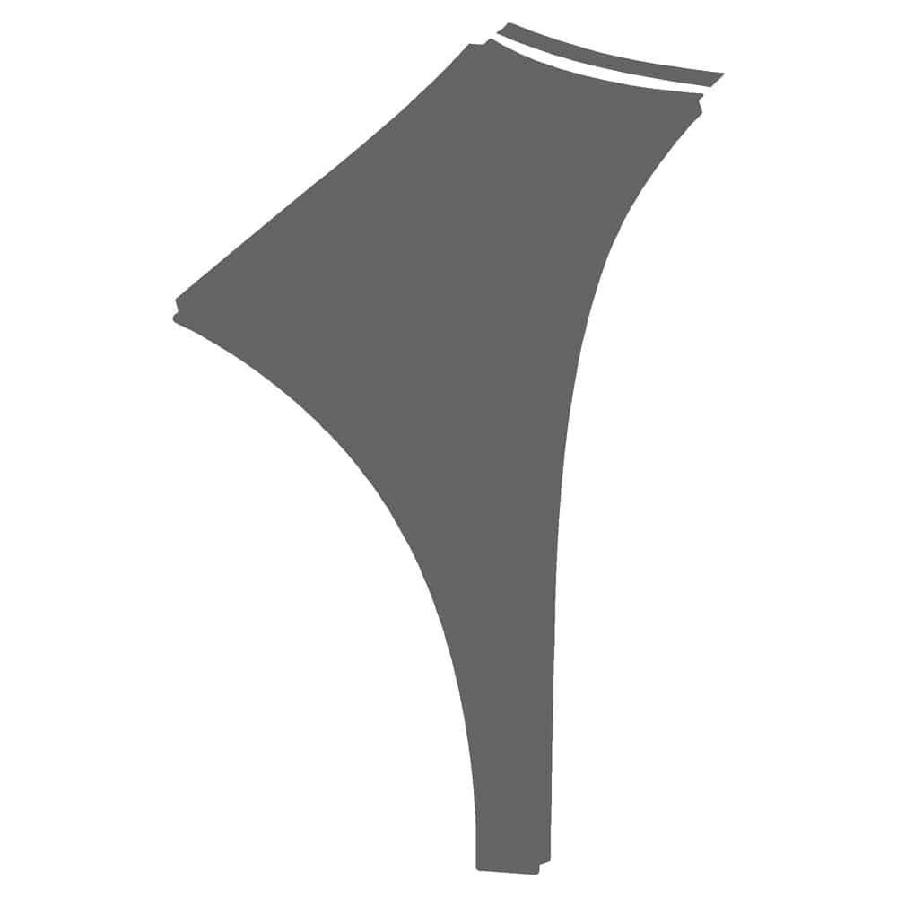 Vicrez Paint Protection PPF Pre-Cut Fender, Driver vpp208756 for Mini Cooper Hatchback 2025-2026