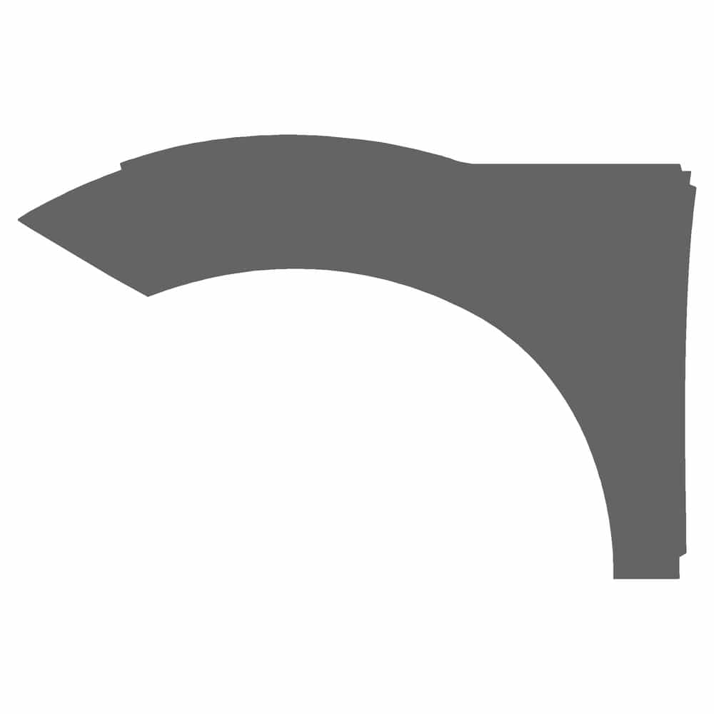 Vicrez Paint Protection PPF Pre-Cut Fender, Driver vpp244722 for Volvo EX30 SUV 2025-2026