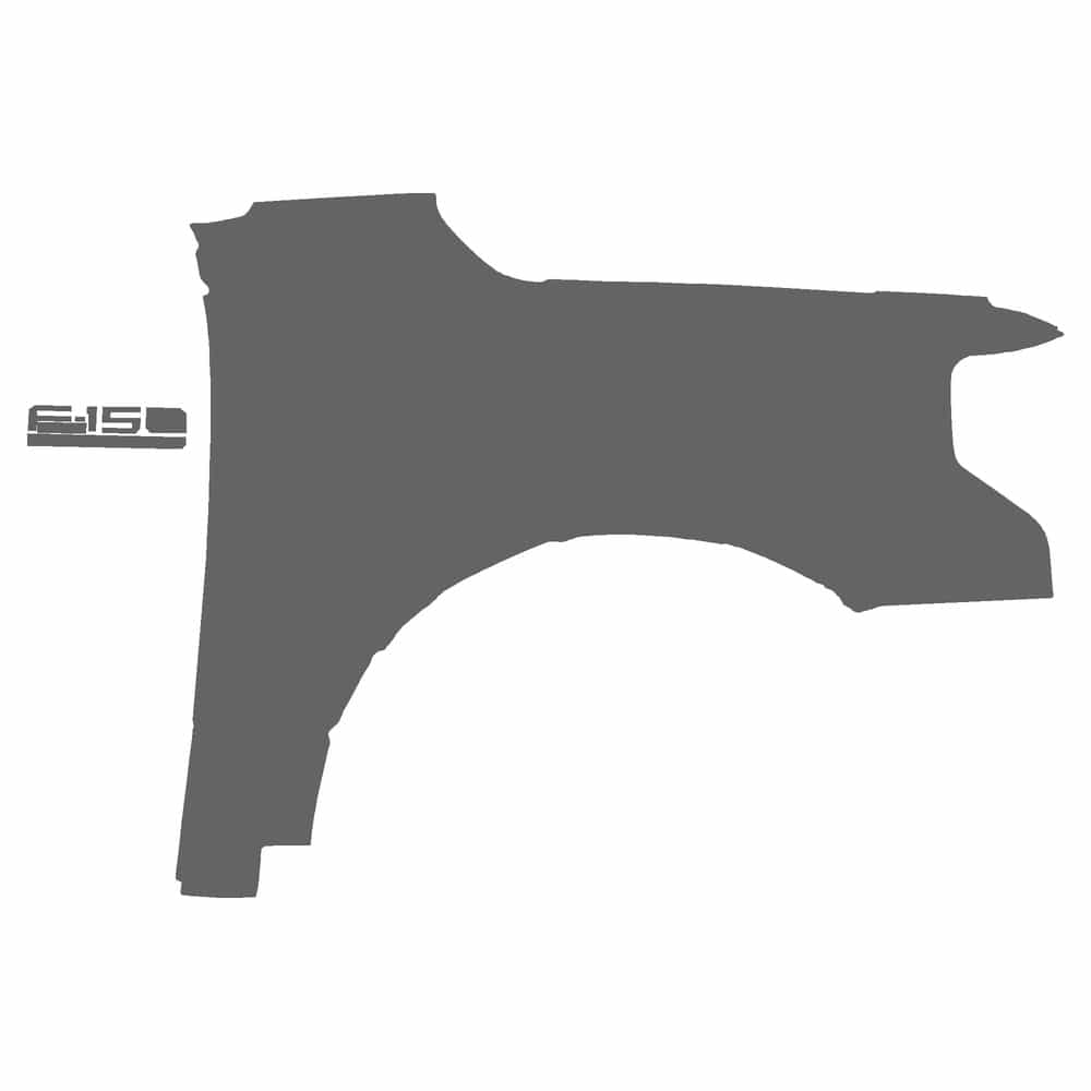 Vicrez Paint Protection PPF Pre-Cut Fender, Passenger vpp151258 for Ford F150 Crew Pickup 2025-2026