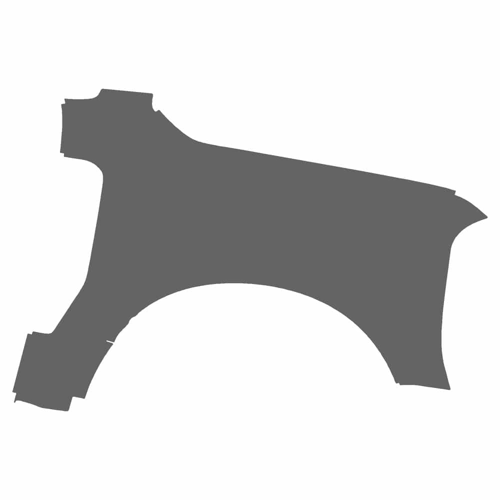 Vicrez Paint Protection PPF Pre-Cut Fender, Passenger vpp157637 for Ford SuperDuty Crew Pickup 2023-2026