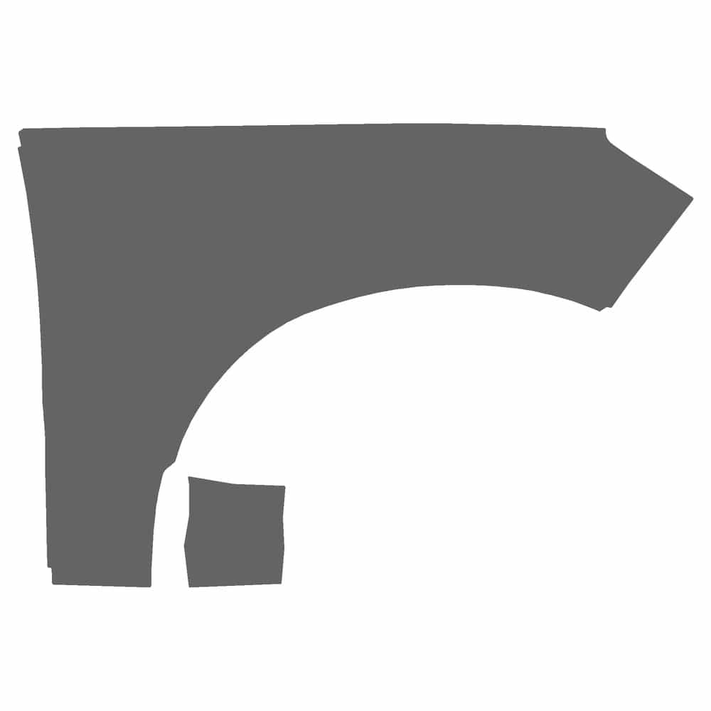 Vicrez Paint Protection PPF Pre-Cut Fender, Passenger vpp244783 for Volvo EX90 SUV 2025-2026