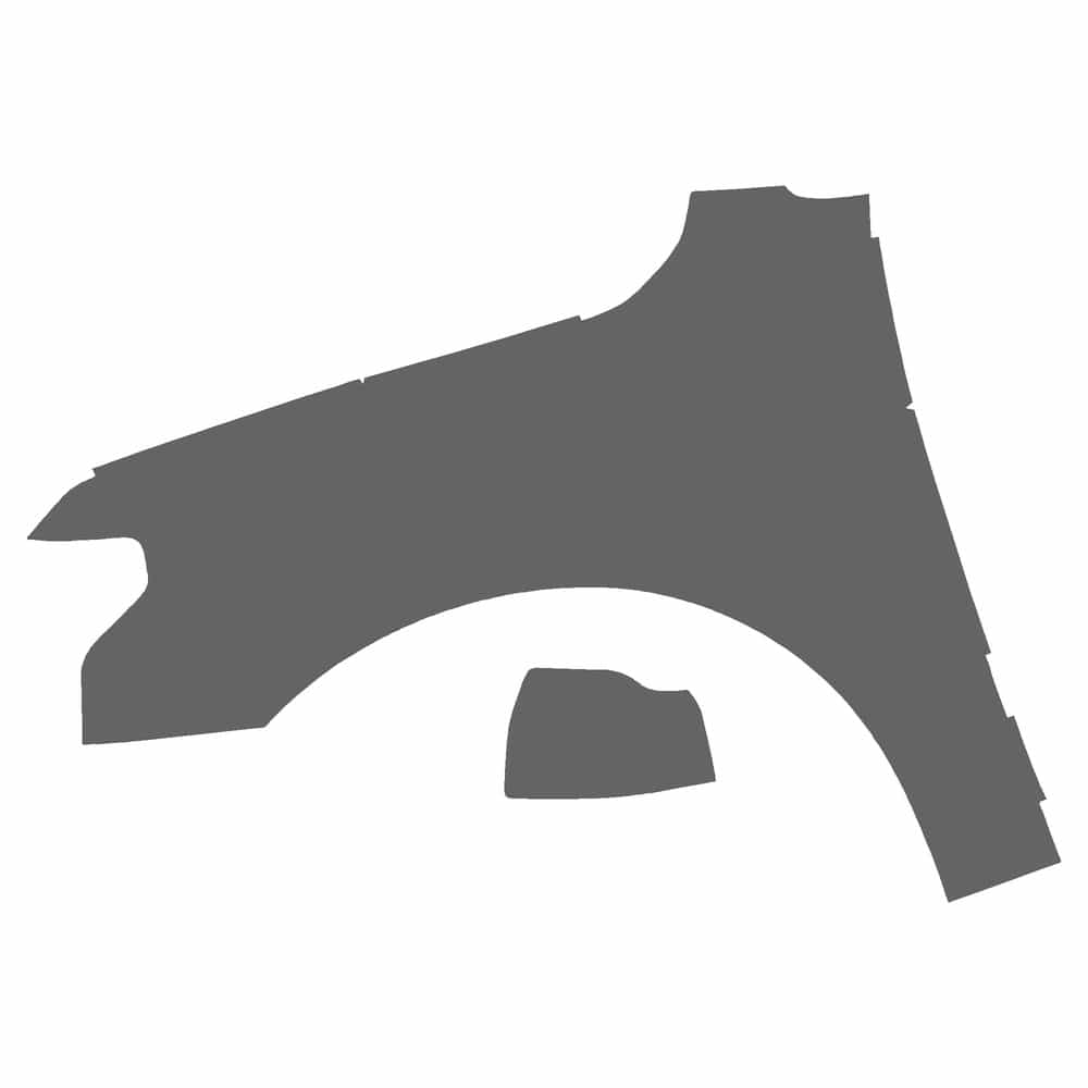 Vicrez Paint Protection PPF Pre-Cut Fenders/Mirrors, Driver vpp152203 for Ford F150 Pickup 2018-2020