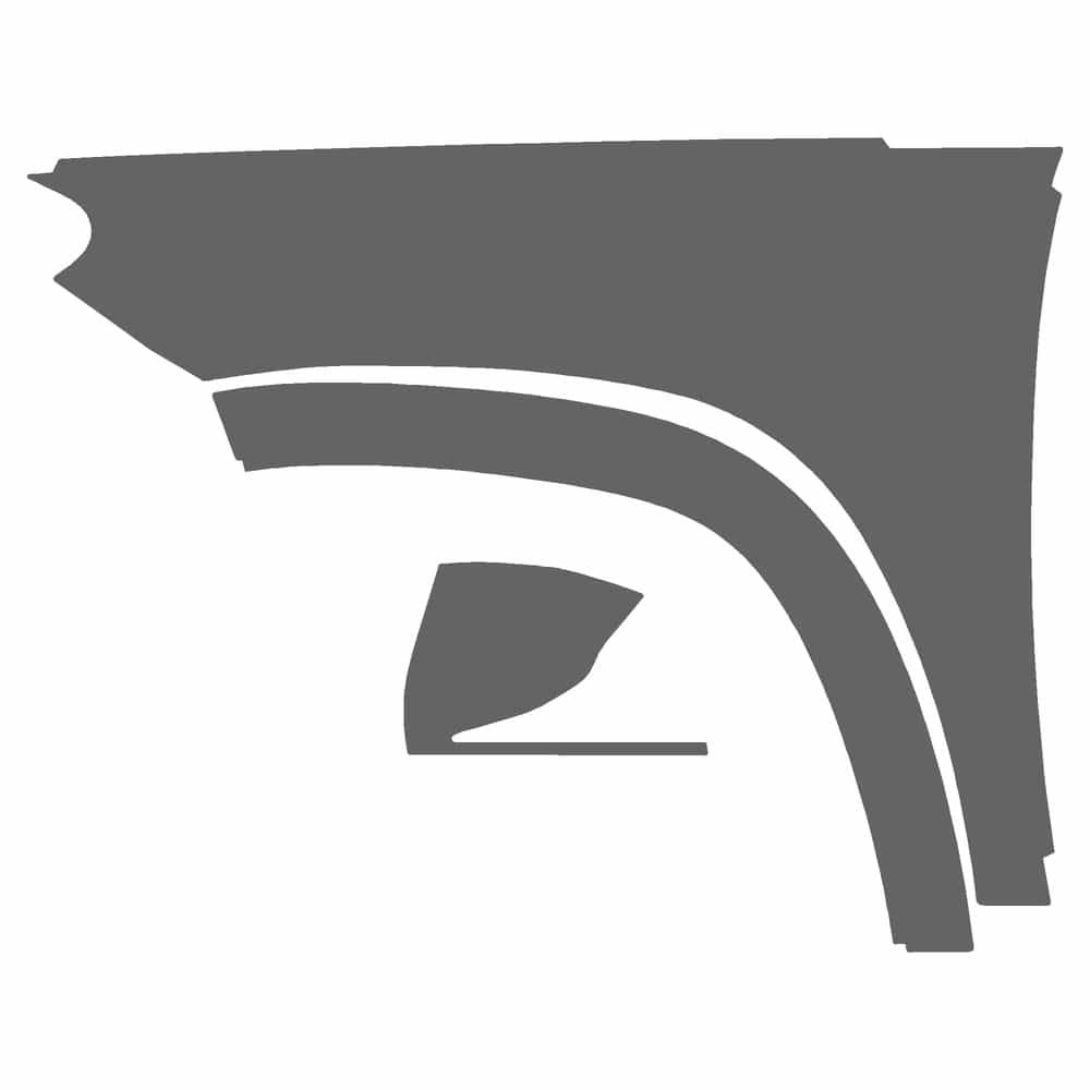 Vicrez Paint Protection PPF Pre-Cut Fenders/Mirrors, Driver vpp206384 for Mercedes-Benz Maybach GLS 600 SUV 2024-2026