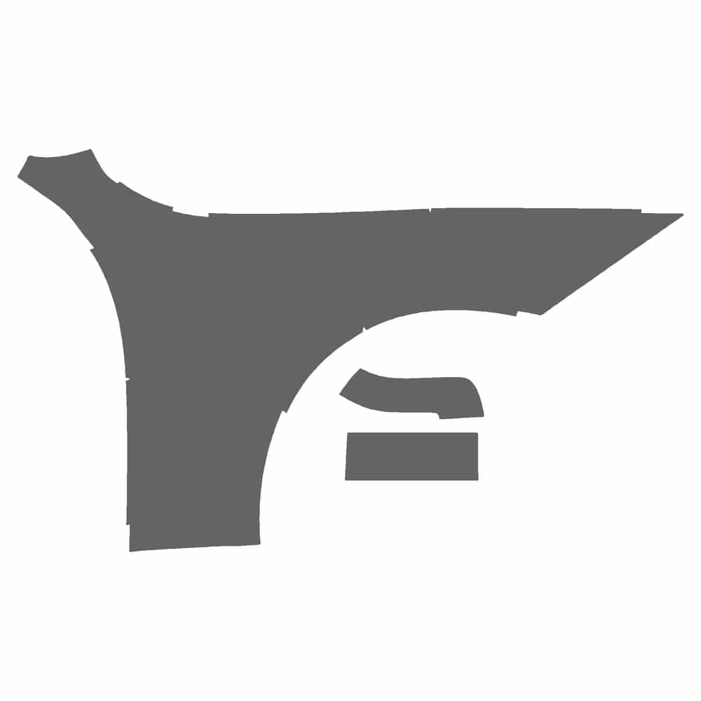 Vicrez Paint Protection PPF Pre-Cut Fenders/Mirrors, Passenger vpp111750 for BMW 3 Series Station Wagon 2016-2018