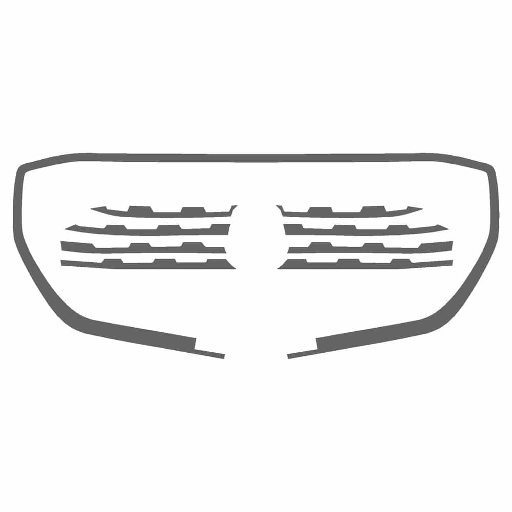 Vicrez Paint Protection PPF Pre-Cut Grille vpp106770 for Audi Q4 SUV 2022-2026