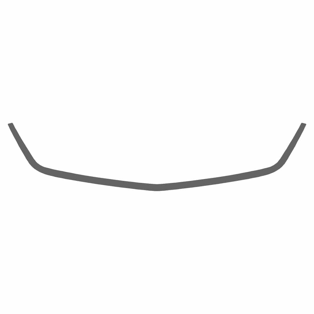 Vicrez Paint Protection PPF Pre-Cut Grille, Bottom vpp127418 for Cadillac CT4 Sedan 2022-2026