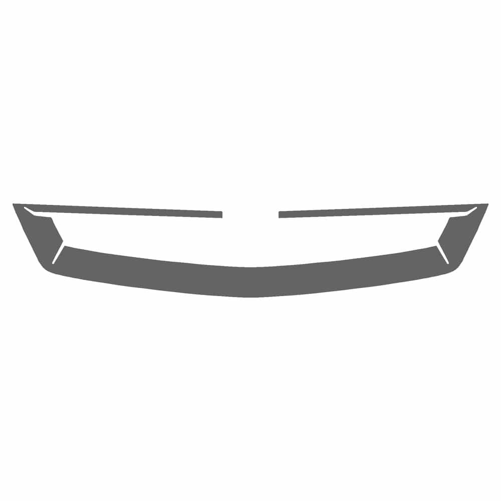 Vicrez Paint Protection PPF Pre-Cut Grille, Bottom vpp131859 for Chevrolet Colorado Extd Pickup 2015-2020