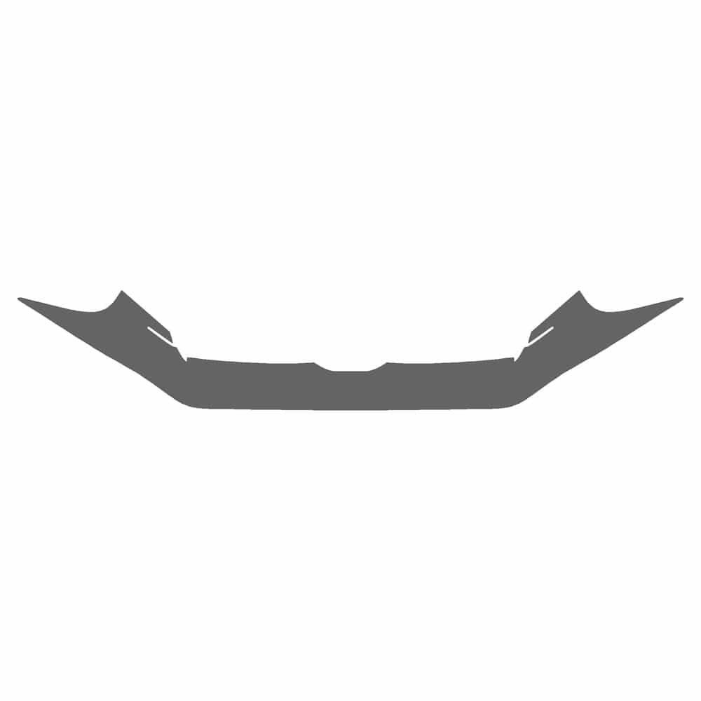 Vicrez Paint Protection PPF Pre-Cut Grille, Bottom vpp166406 for Honda Civic Coupe 2020-2021